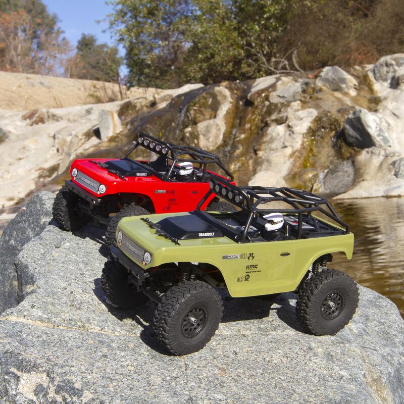 Details about   Axial SCX24 Micro RC Crawler DeadBolt BLACK Roof and BLACK Rack Combo
